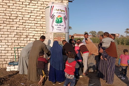 Irrigating water and digging wells حملة سقيا الماء وحفر الآبار